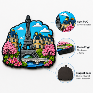 Magnet Kulkas Karet 3D